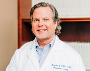 Dr. Malcolm Stubbs of the Lafayette Bone and Joint Clinic